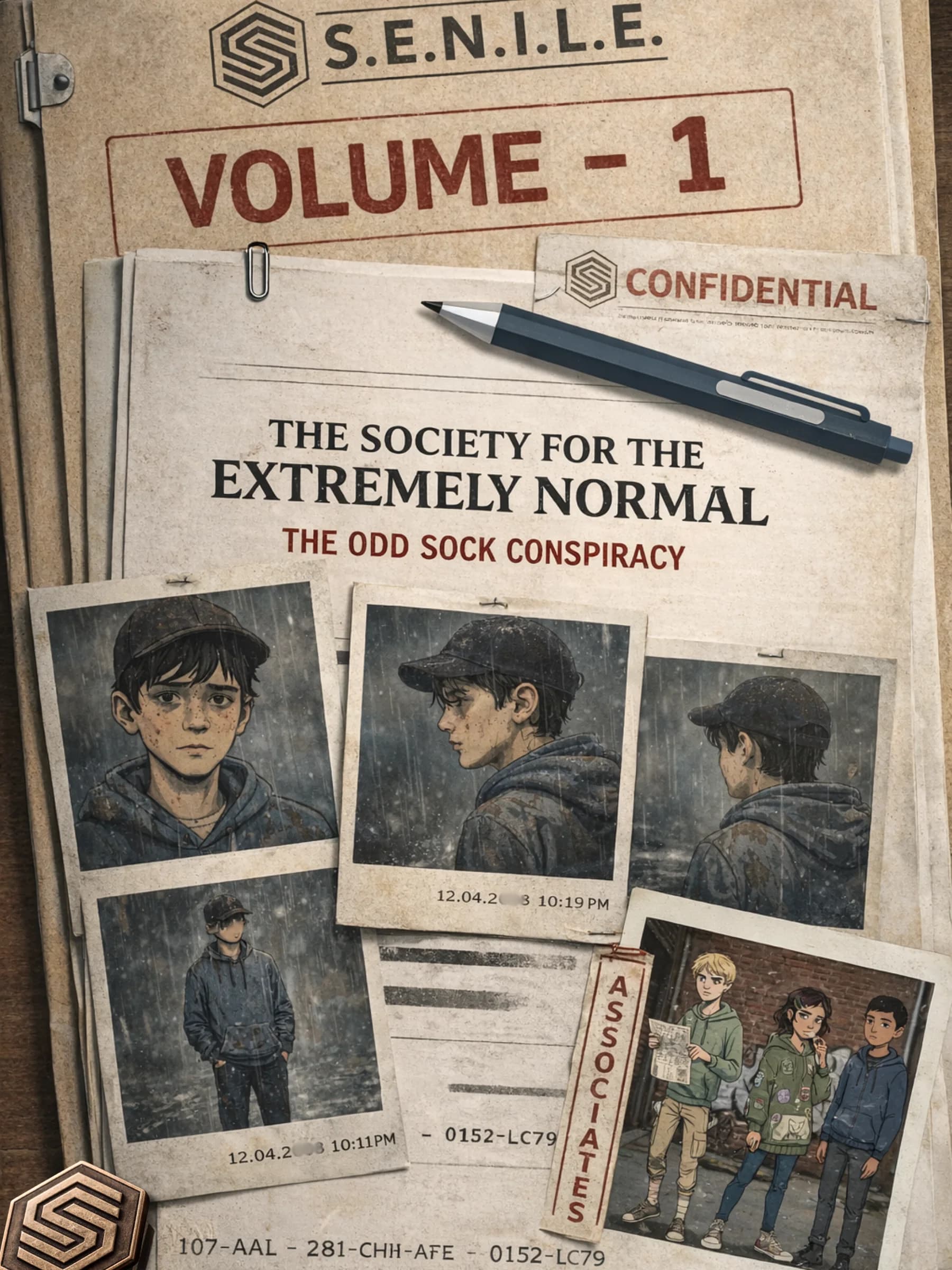 Volume 1 cover: The Odd Sock Conspiracy